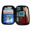 High end waterproof EVA 1-2 persons first-aid kits with medical supplies for sports travel